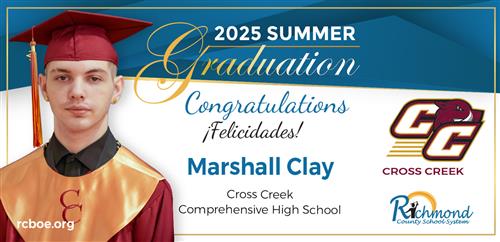 man in graduation cap and gown with text.